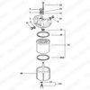PERKINS 2656617 Fuel filter